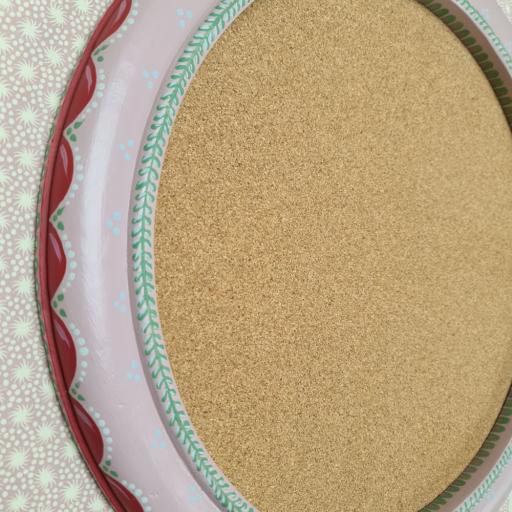 Handpainted Round Pinboard SOLD