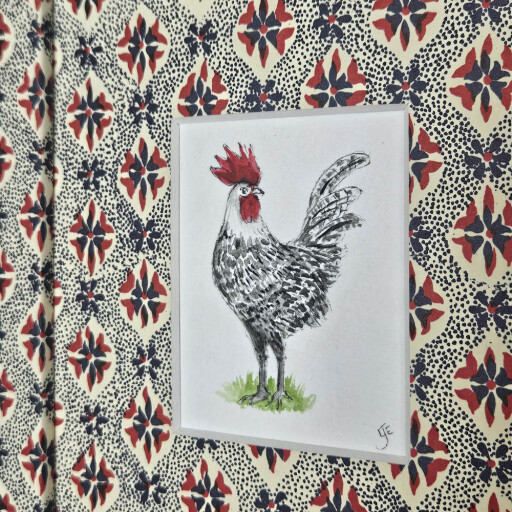 Mini wrapped cockerel 2.jpg