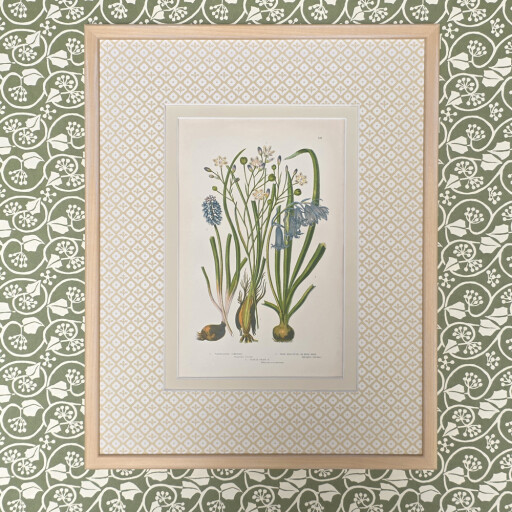 Bluebells in block flower mount.jpg